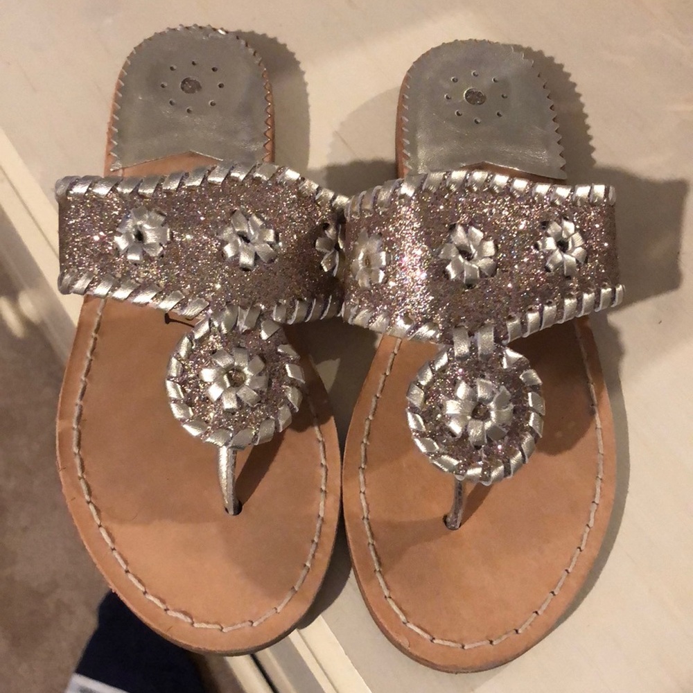 Girls jack Rogers sandals